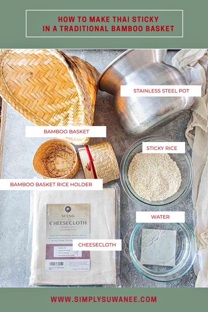Tambo Tambo Sticky Rice How to Make Thai Sticky Rice - Simply Suwanee