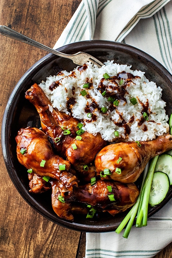 Hoisin Sriracha Chicken Wings