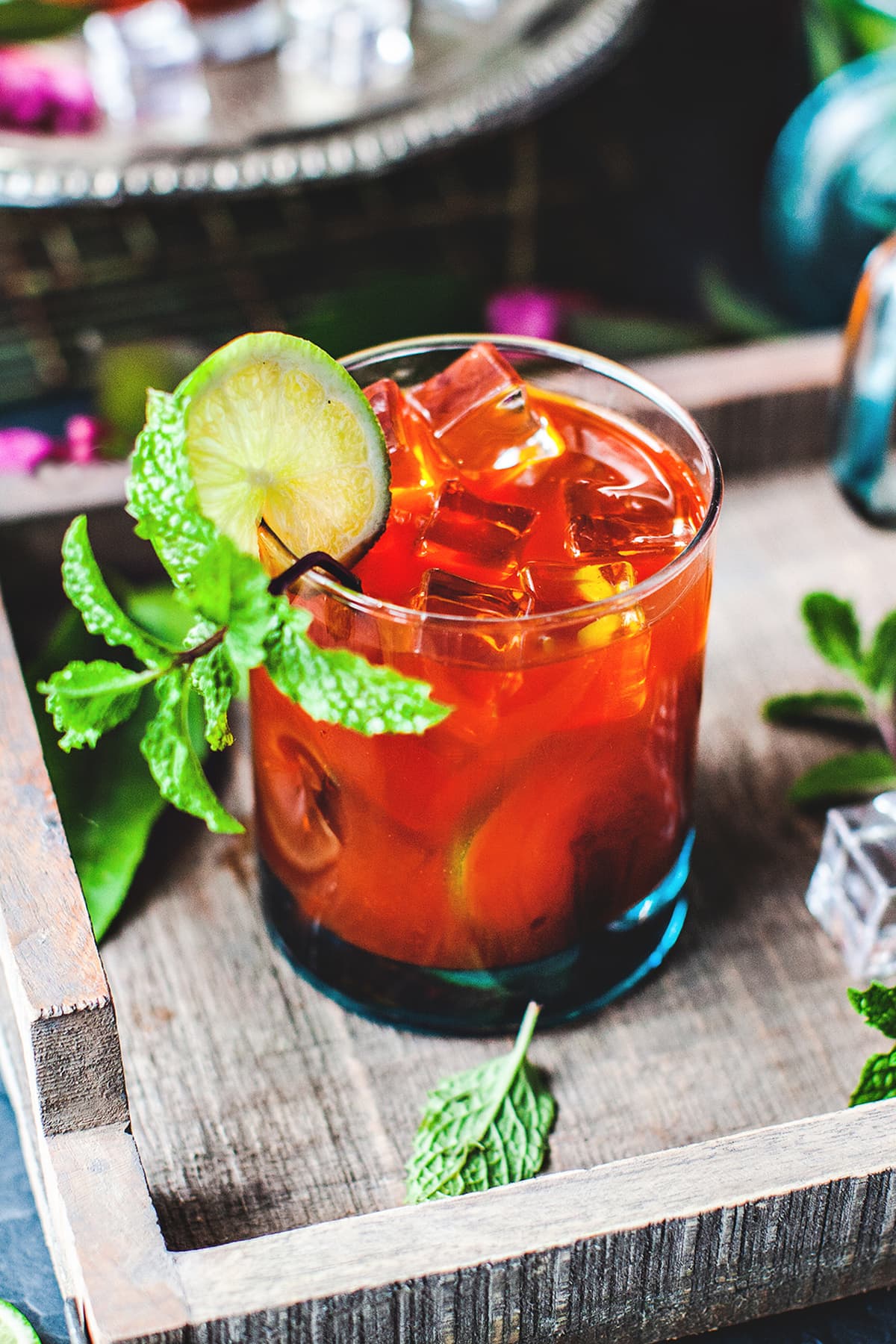 Thai Iced Tea Limeade (Cha Ma Nao)
