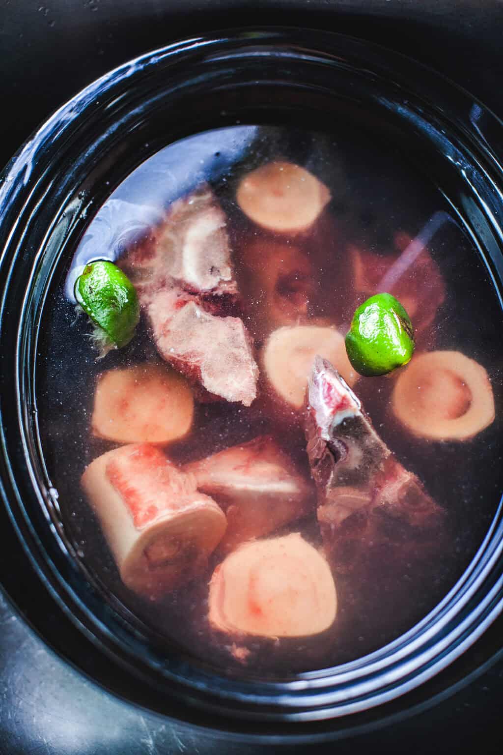 Crock Pot Asian Beef Bone Broth - Simply Suwanee