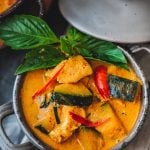 kabocha curry in a bowl