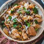 Thai Pomelo Fruit Salad with Shrimp