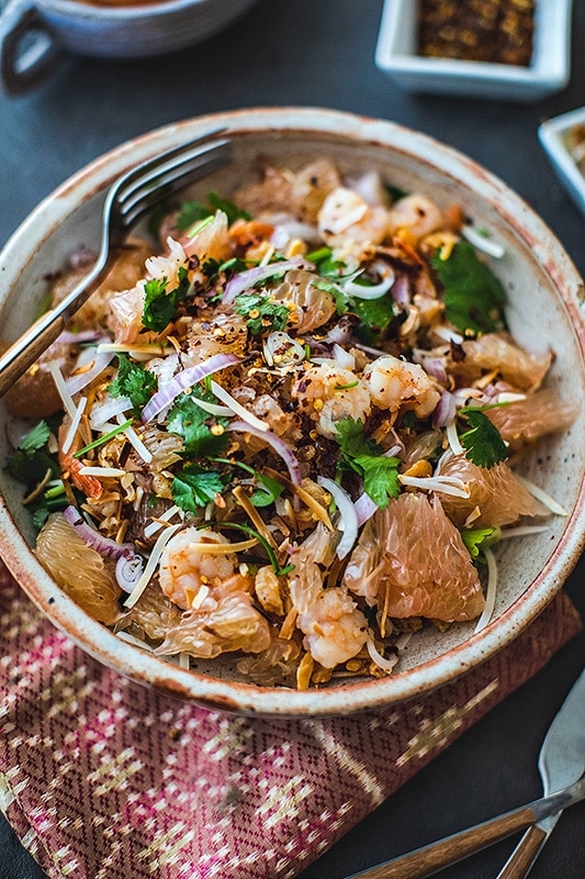 Thai Pomelo Fruit Salad