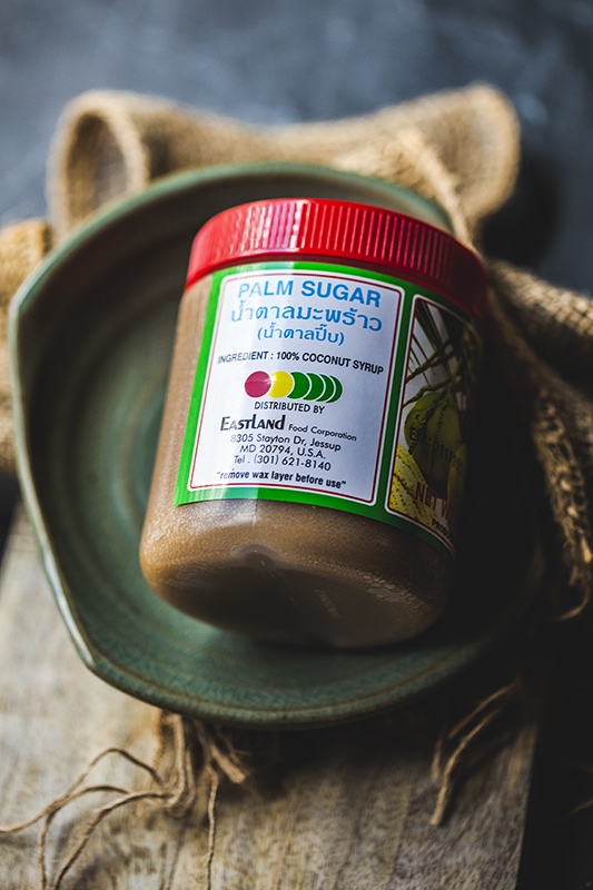 Palm sugar is a very common type of sugar used in Thai cooking. The unique caramel-like flavor and texture of palm sugar make it a delicious addition to add to your pantry for your Thai cooking. Palm sugar comes in many different shapes, sizes, texture, and colors. #palmsugar #whatisplamsugar 