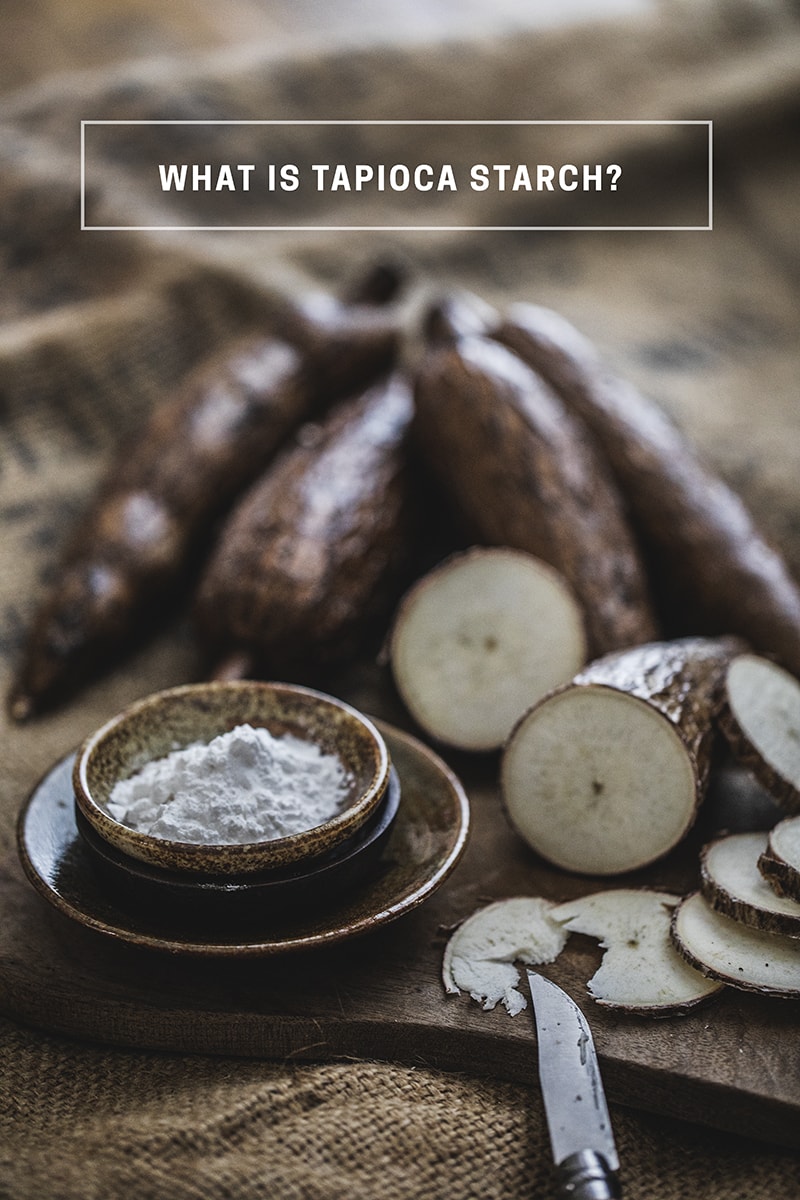 What is tapioca starch? Tapioca starch or tapioca flour is made from the starch of the root of a tuber vegetable called Cassava. The soft and powdery flour is often used in Thai cooking as a thickening agent for recipes like gravies, sauces, desserts, stir-fries, and soups. #tapiocaflour #cassava #cassacaflour