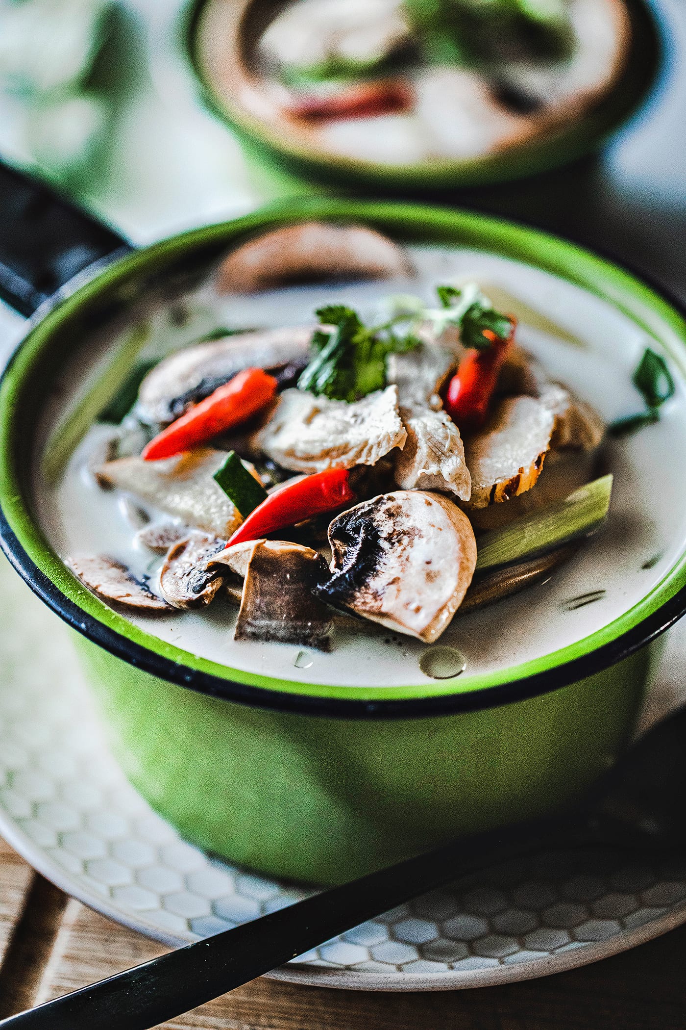 Tom Kha Gai Thai Chicken Coconut Soup Simply Suwanee