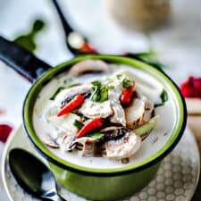 Authentic Thai Tom Kha Gai (Chicken Coconut Soup)-image