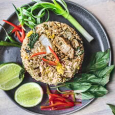 Thai Green Curry Fried Rice- ข้าวผัดแกงเขียวหวาน-image