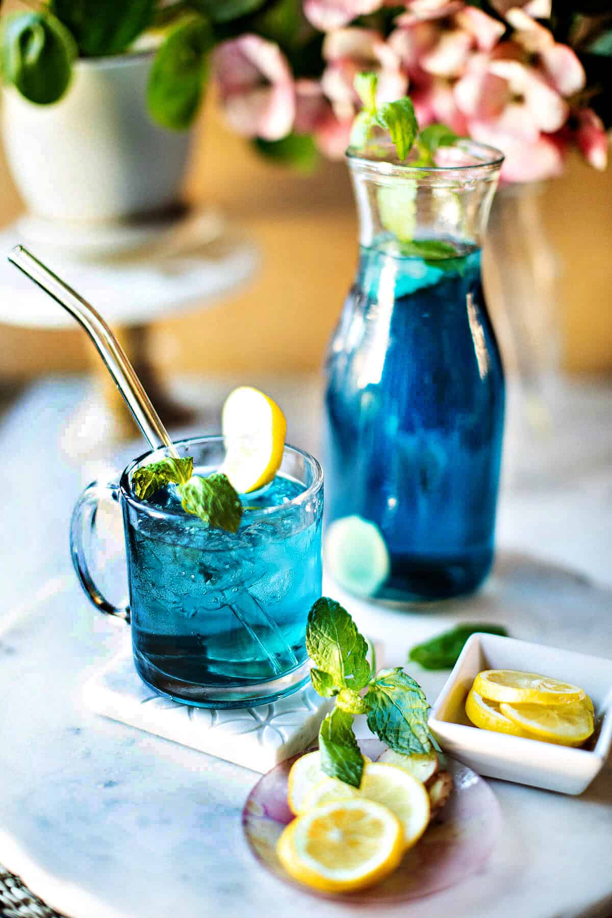 Blue Tea (butterfly pea flower tea) - My Foodcourt