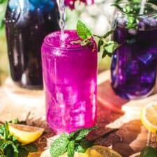 Butterfly Pea Lemonade-image