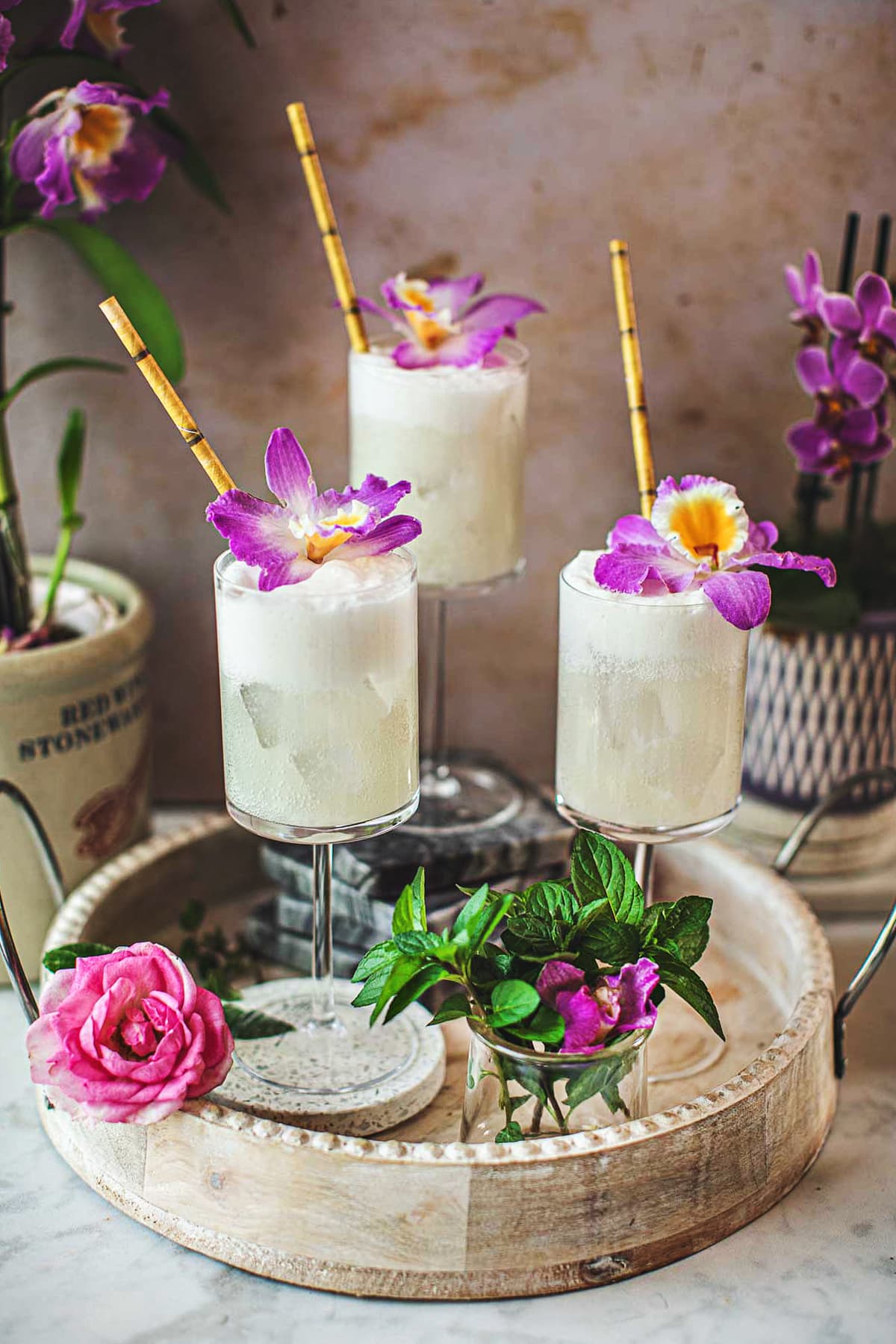 Creamy Coconut Lime Mojito (with a Thai Twist)