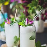 creamy coconut lime mojito