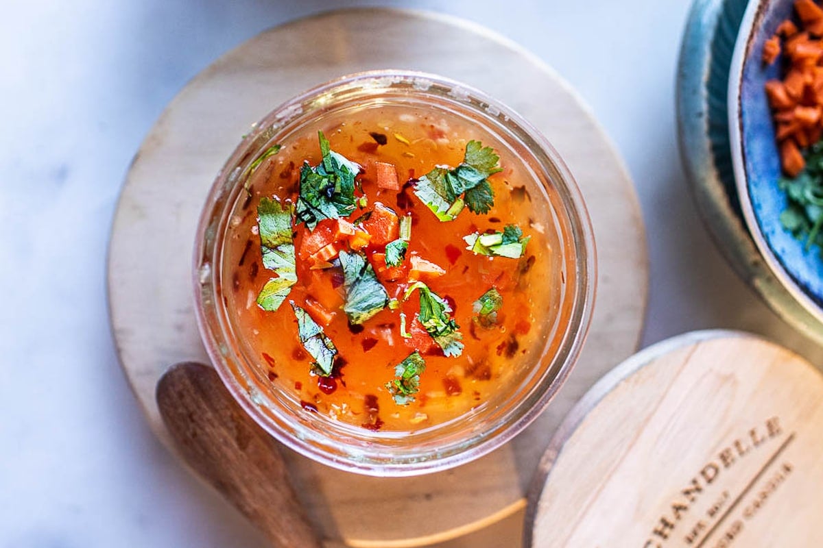 Homemade Thai Sweet Chili dipping Sauce