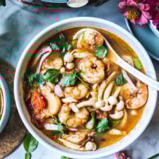Instant Pot Thai Tom Yum Soup with Shrimp -image