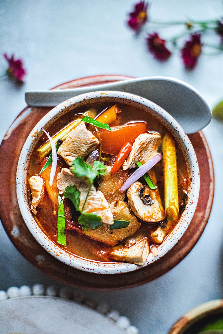 Easy Tom Yum Chicken - Simply Suwanee