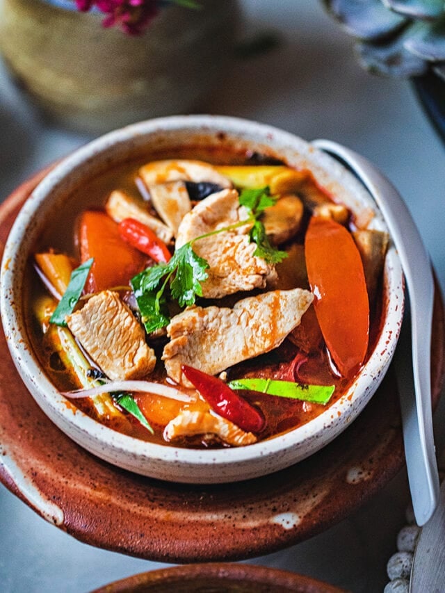 Easy Tom Yum Chicken