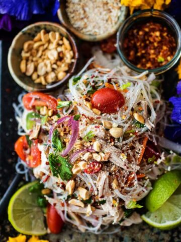 Thai-glass-noodle-sala-with-leftover-turkey_3