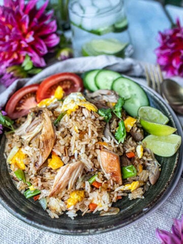 thai fried rice with turkey-21
