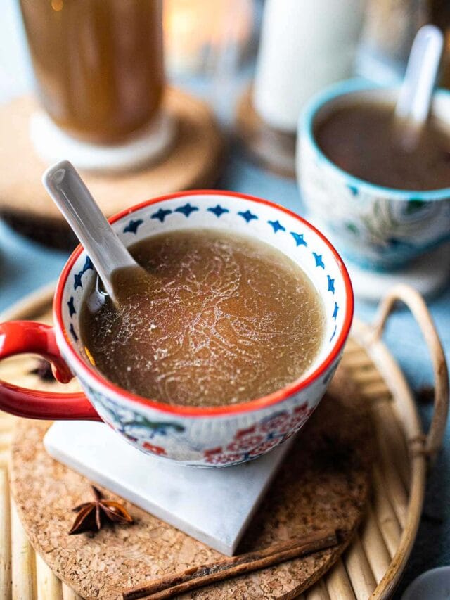 Pho Broth using Thanksgiving Turkey Bones Simply Suwanee