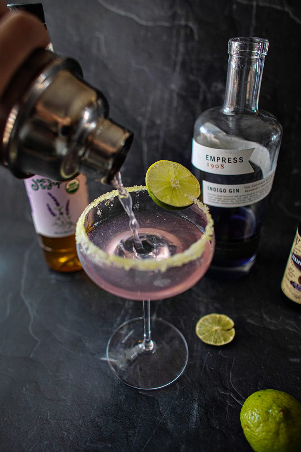 Empress Gin with Lavender Syrup Cocktail Simply Suwanee