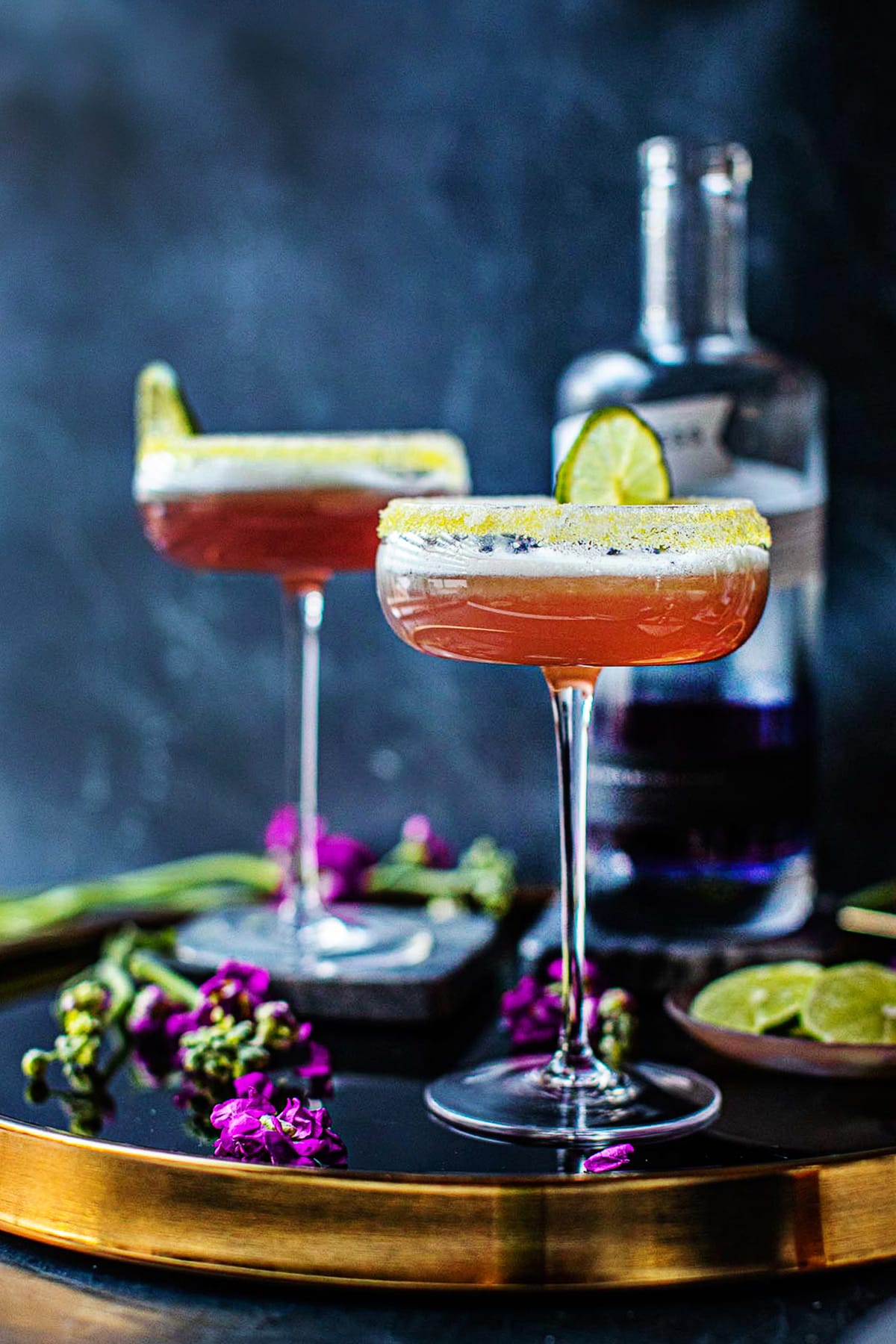 Empress Gin with Lavender Syrup Cocktail Simply Suwanee