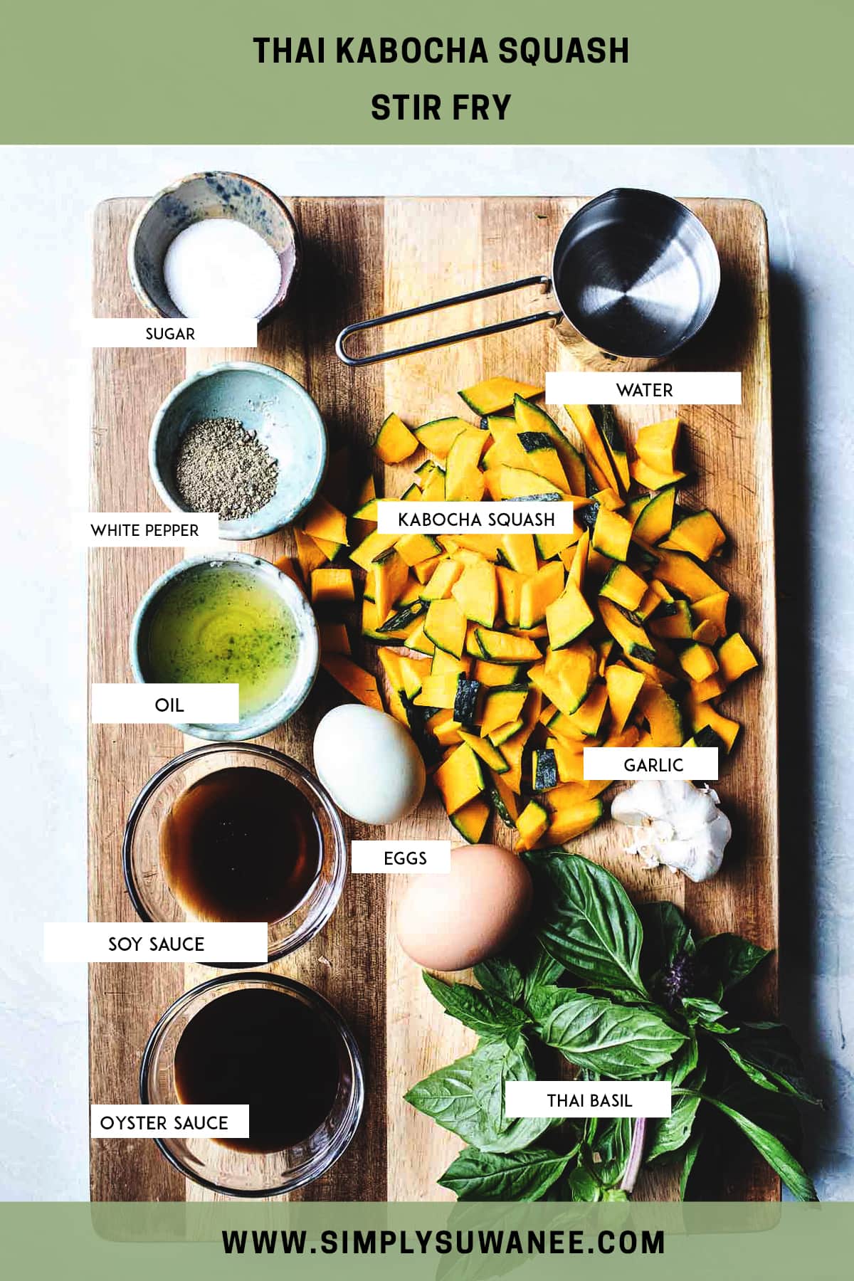 kabocha squash recipe ingredients