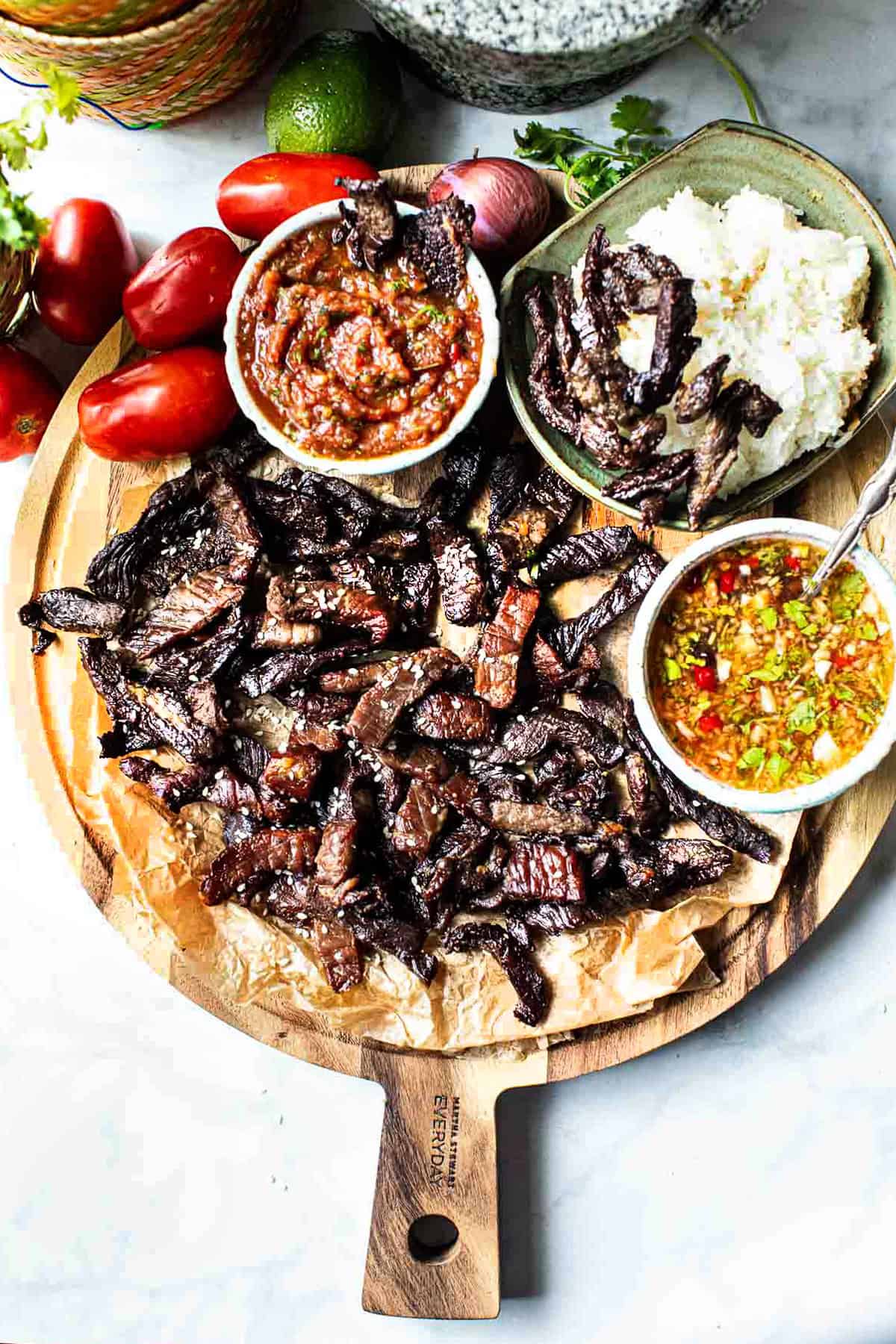 Thai Beef Jerky (Neua Dad Deow)
