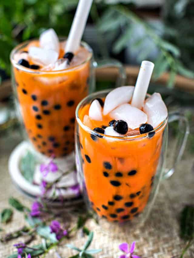 Thai Ice Tea Boba