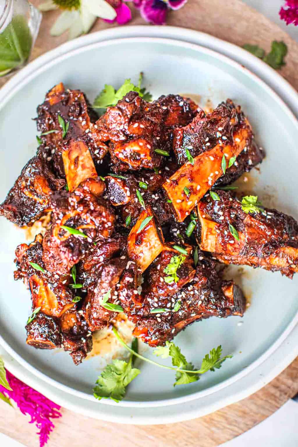 Sticky Ribs And Rice Sticky Asian Ribs - Simply Suwanee