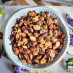 Kabocha Squash Seeds on a small bowl.