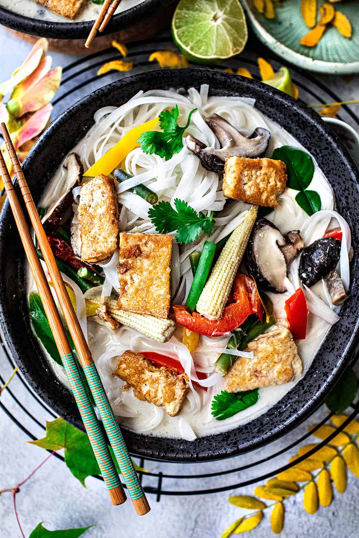 The Best Vegetarian Tom Kha Soup