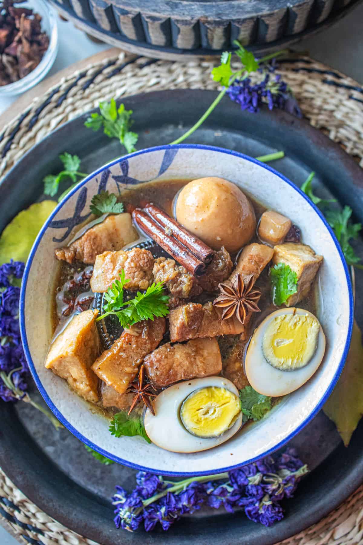 Authentic Moo Pa Lo (Thai Braised Pork Belly)