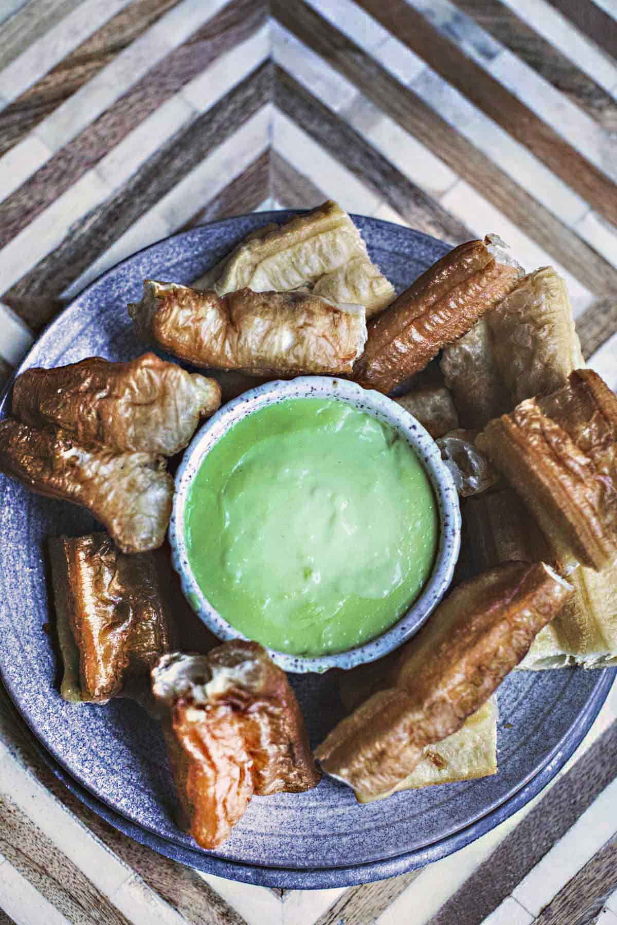 Pandan Custard (Sangkaya)