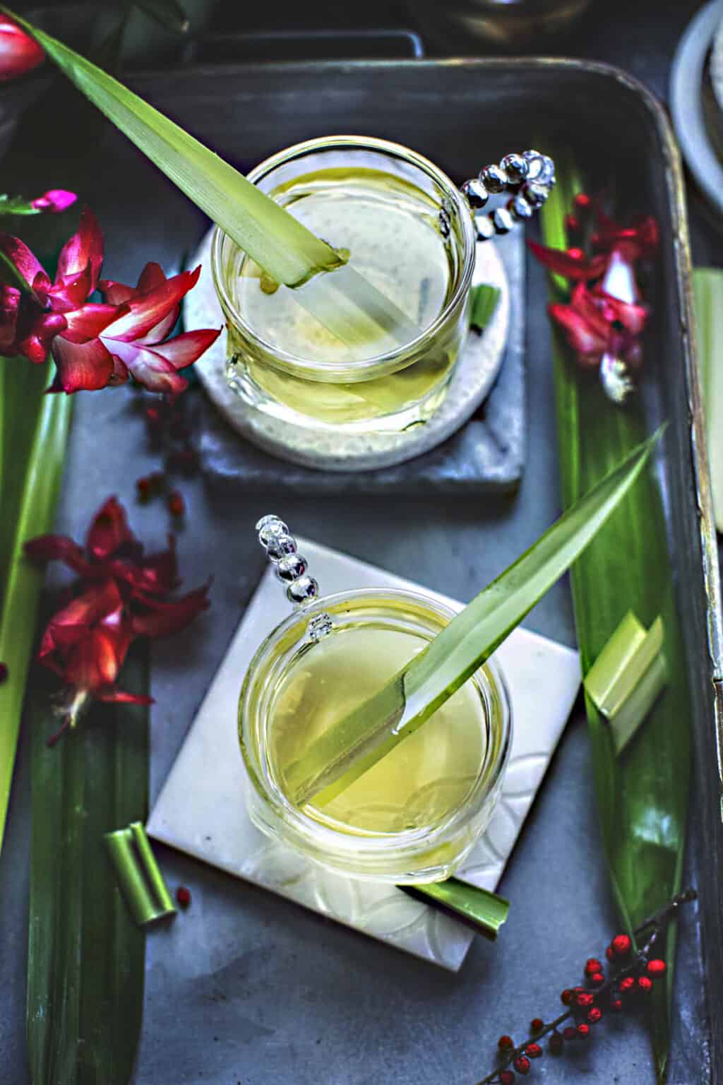 Easy Pandan Tea (Hot or Cold!) Simply Suwanee