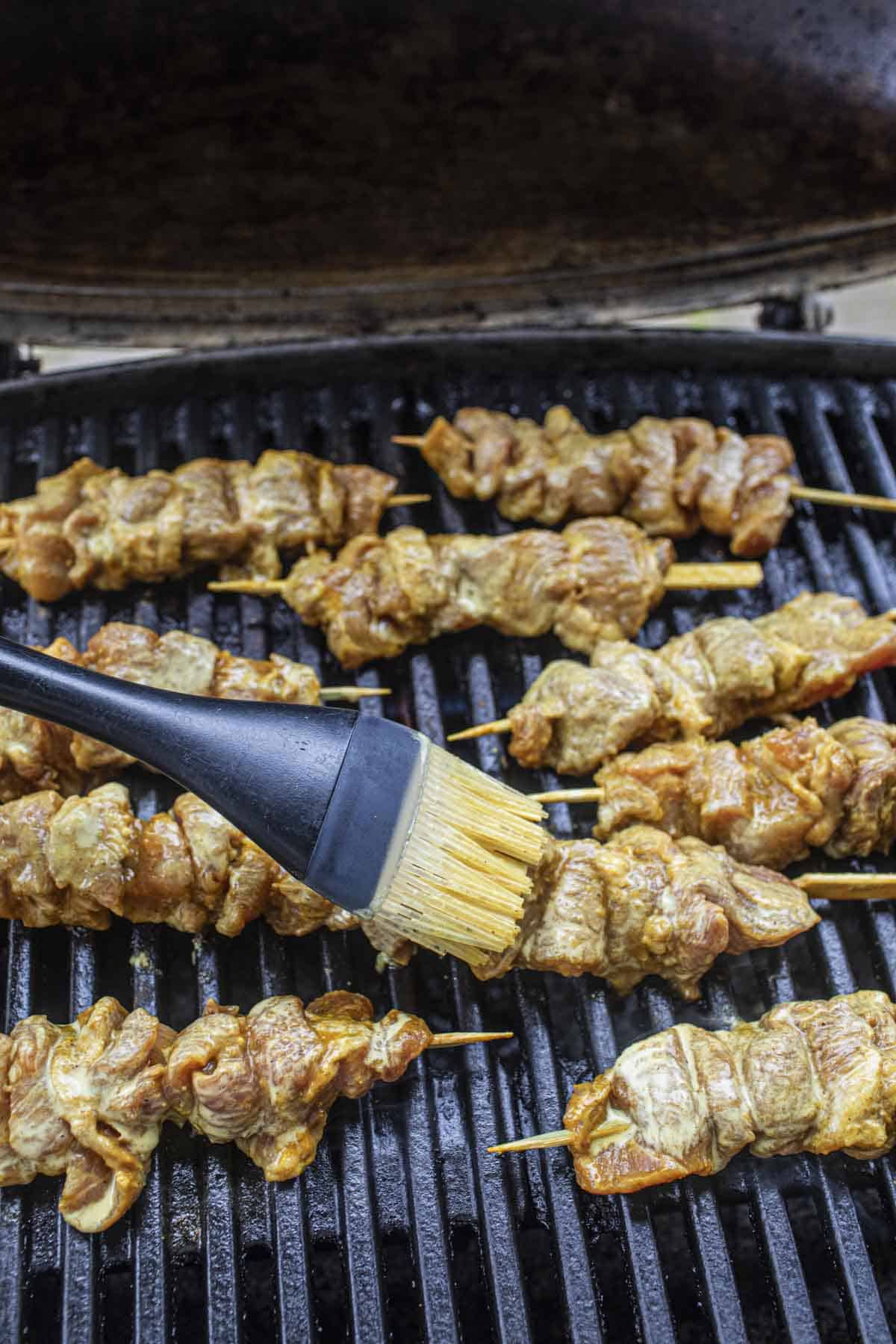 Authentic Pork Satay with Peanut Dipping Sauce - Simply Suwanee