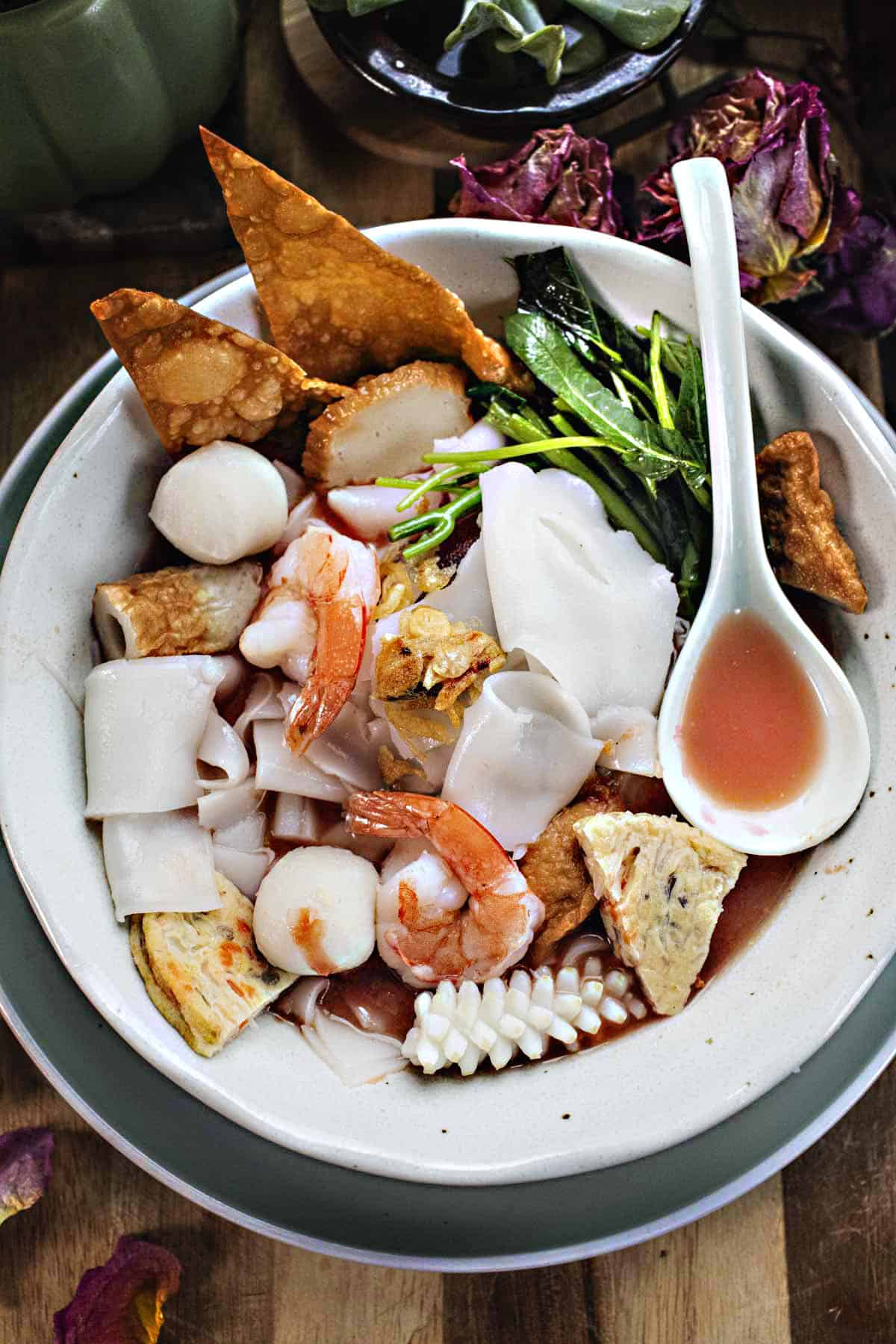 Yen Ta Fo Thai Pink Soup
