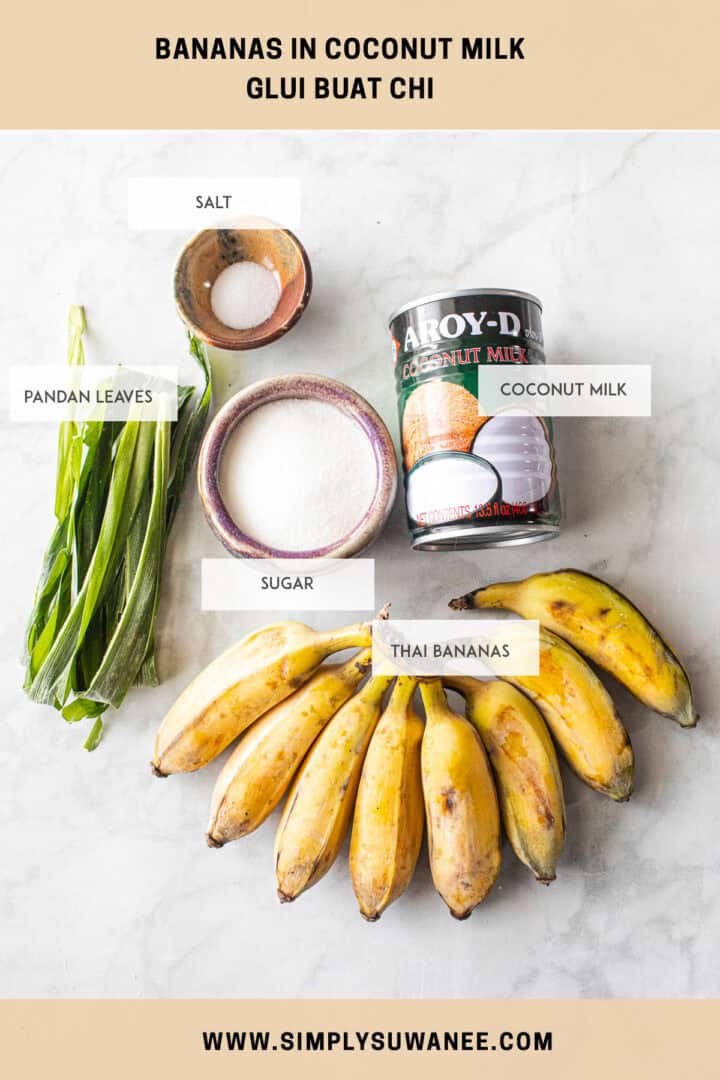 Photo inspiration: Fresh Look at Bananas In Coconut Milk Kluai Buat Chi
