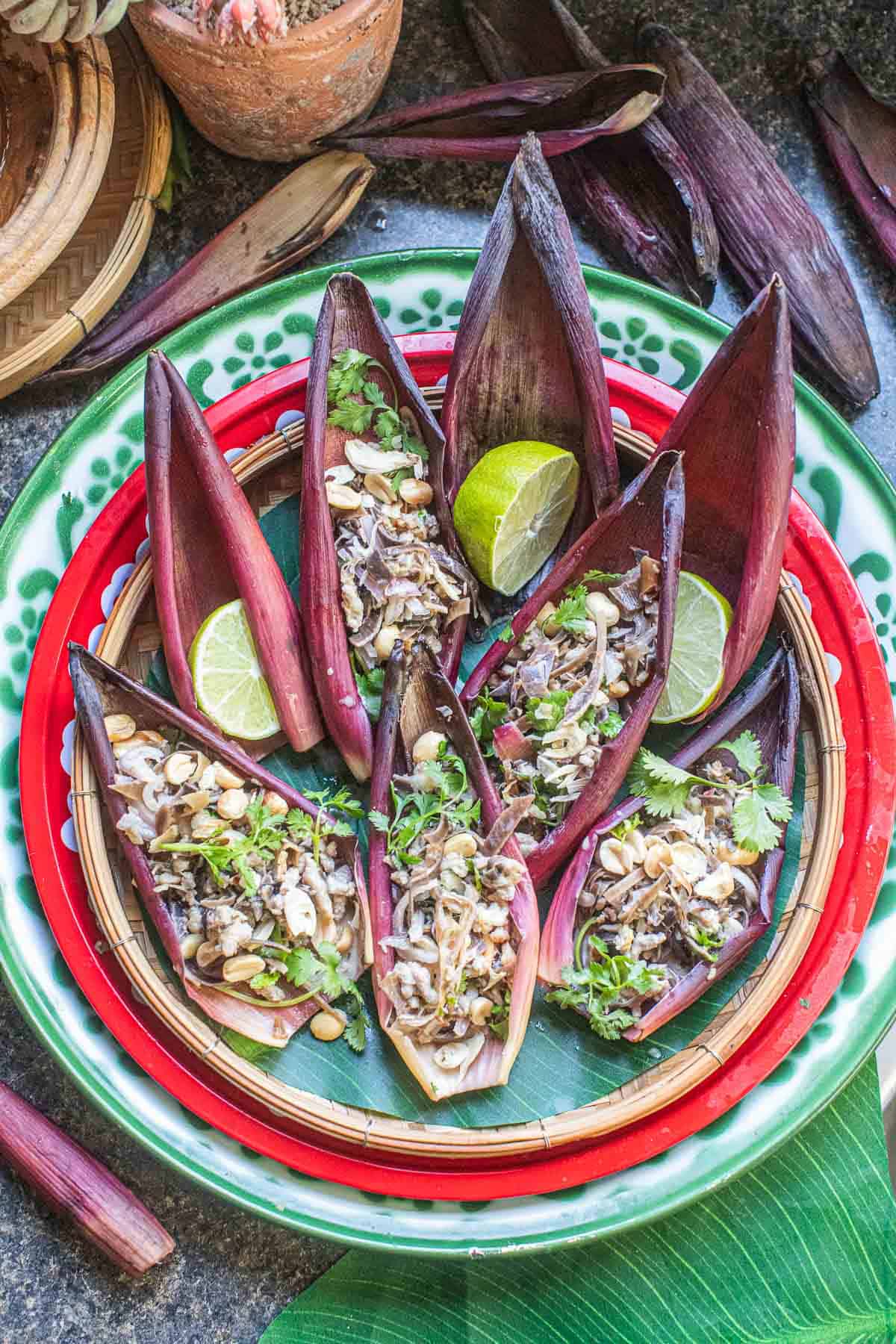 Banana Blossom Salad (Yum Hua Plee)