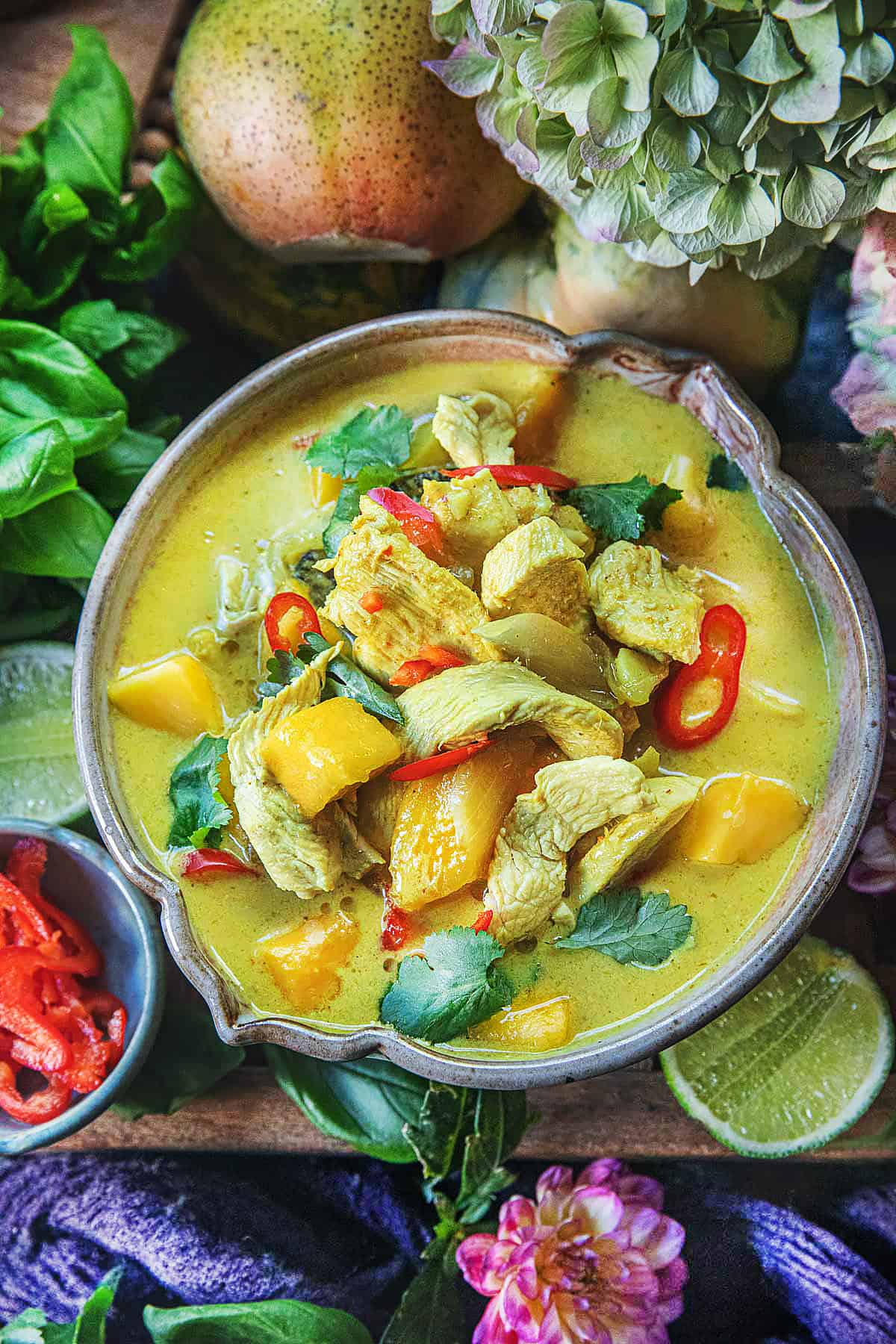 Easy Mango Chicken Curry